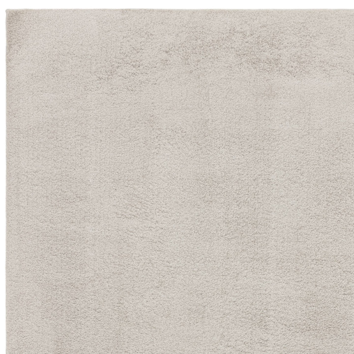 Rug Como plain light grey 120x170 cm