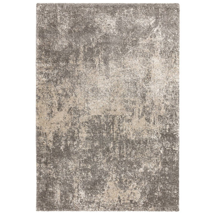 Rug Dream abstract grey silver taupe 200x290 cm