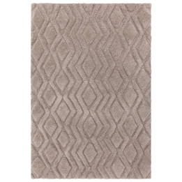 Rug Harrison geometric taupe 120x170 cm