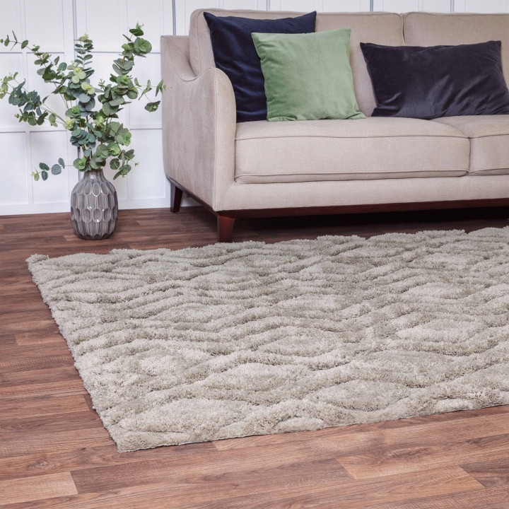 Rug Harrison geometric taupe 120x170 cm