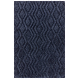 Rug Harrison geometric dark blue 160x230 cm