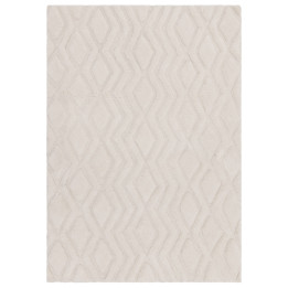 Tappeto Harrison geometrico crema e bianco 200x2
