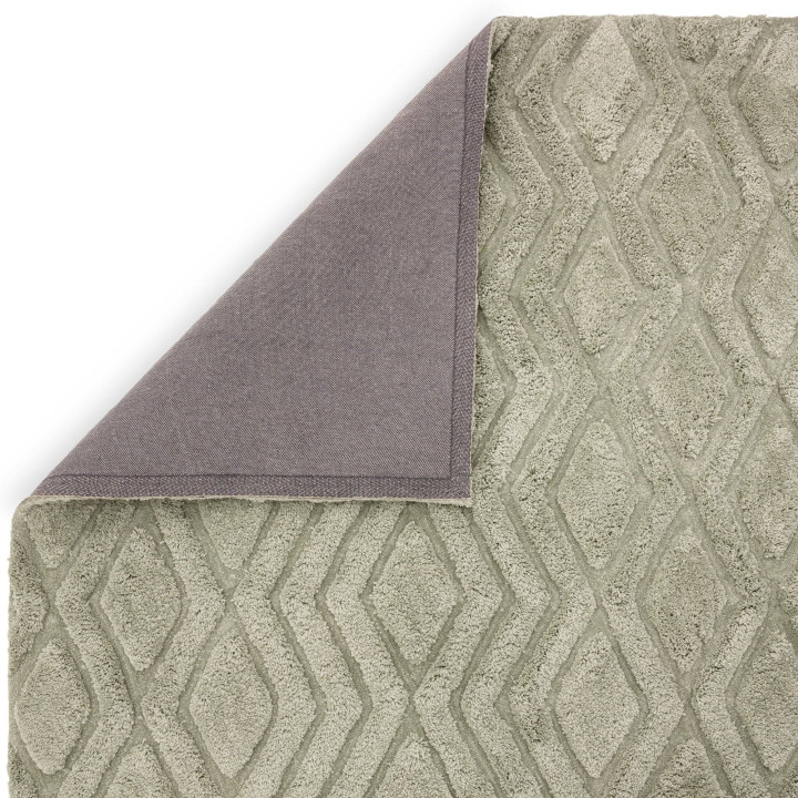 Tappeto Harrison geometrico verde oliva 120x170