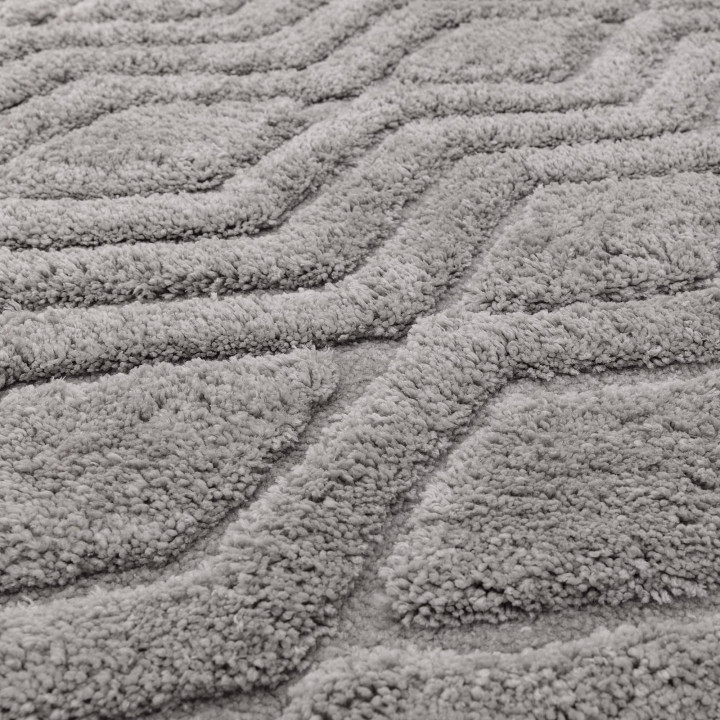 Rug Harrison geometric silver grey 160x230 cm
