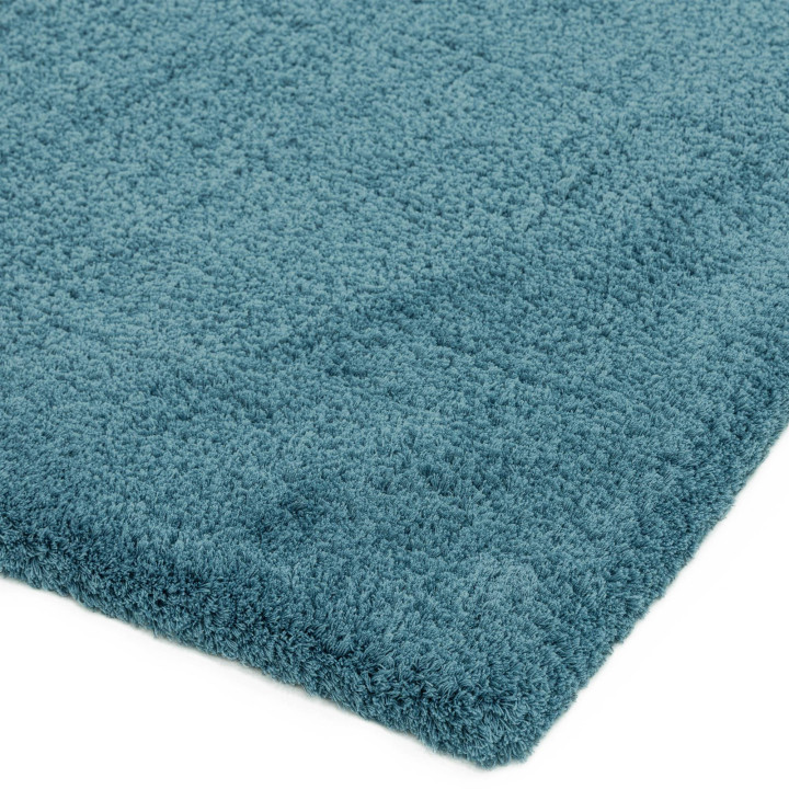 Rug Lulu Soft Touch plain blue 120x170 cm