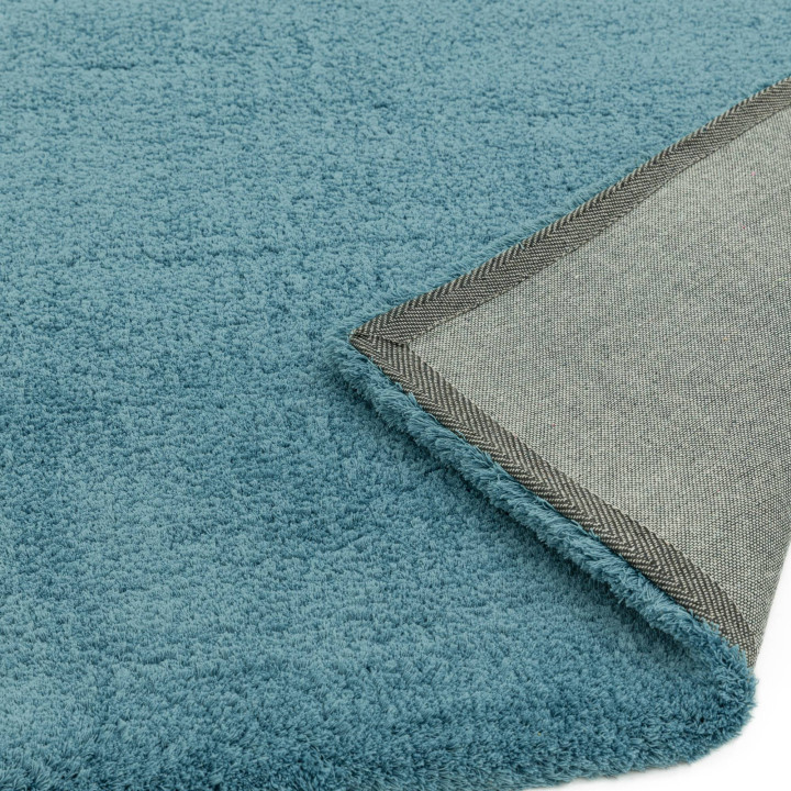 Rug Lulu Soft Touch plain blue 120x170 cm