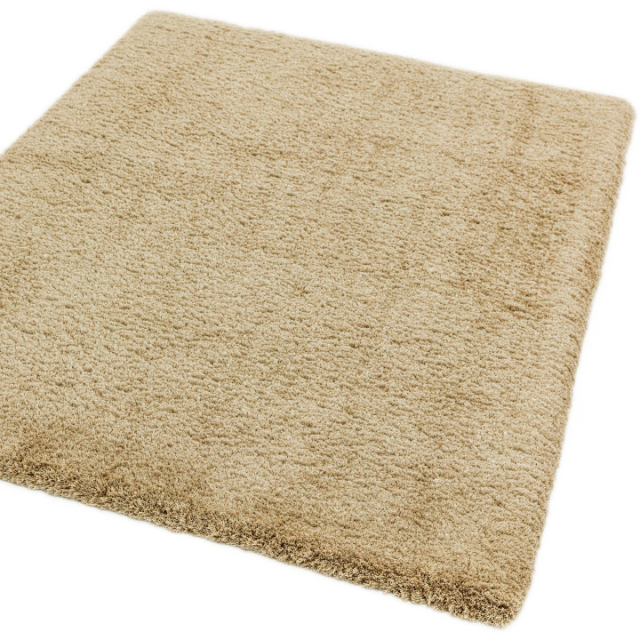 Tappeto Lulu Soft Touch tinta unita beige e sabb