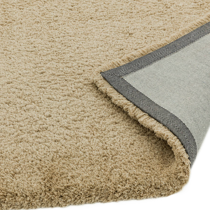 Tappeto Lulu Soft Touch tinta unita beige e sabb