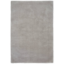 Tappeto Lulu Soft Touch tinta unita grigio chiar