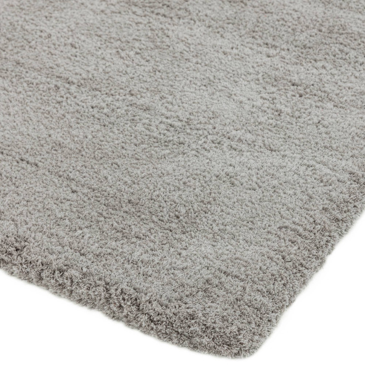 Rug Lulu Soft Touch plain light grey 160x230 cm