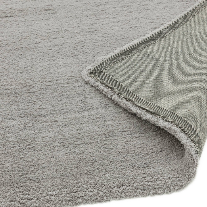 Tappeto Lulu Soft Touch tinta unita grigio chiar