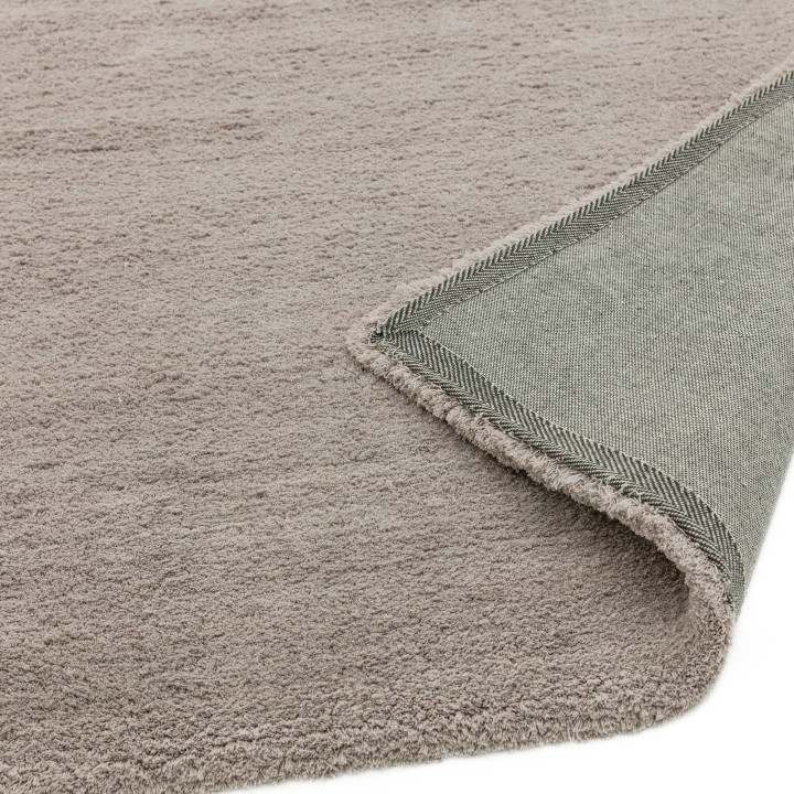 Rug Lulu Soft Touch plain beige light taupe 160x