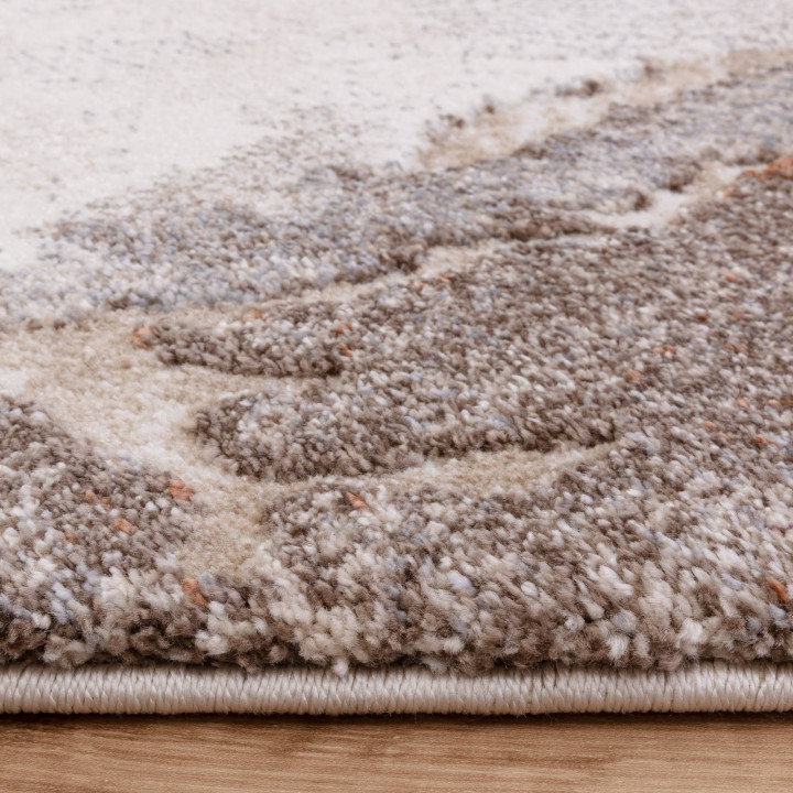 Tappeto Mirage astratto rame e arancio 200x290 c