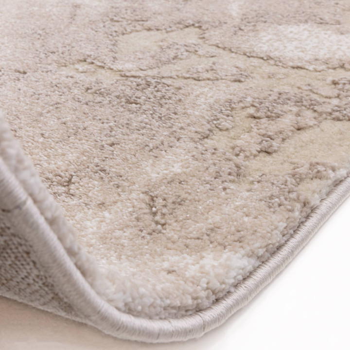 Rug Mirage abstract beige taupe ecru 200x290 cm