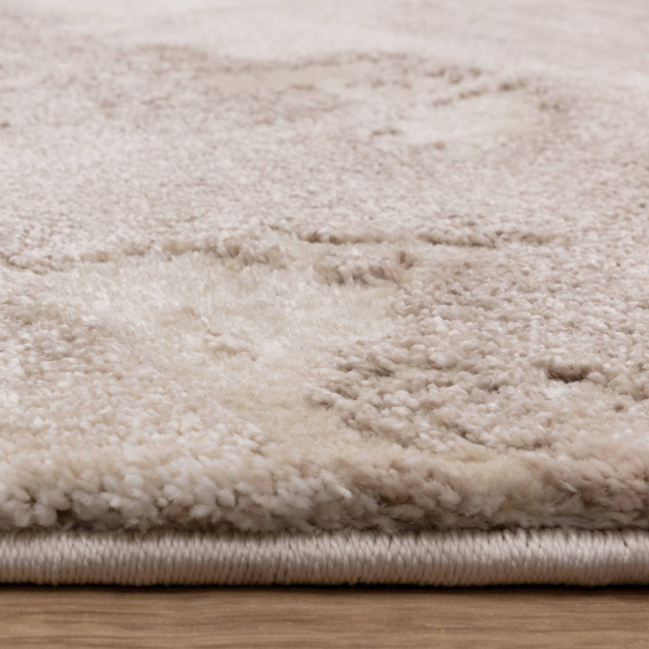 Rug Mirage abstract beige taupe ecru 200x290 cm