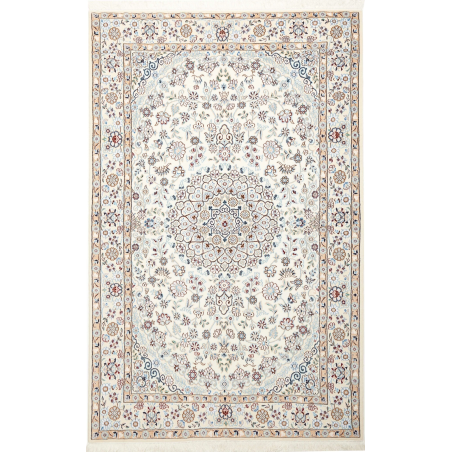 Nain 9la 134x210 Cm Nain 9la, Persia, Hand-carded Wool And