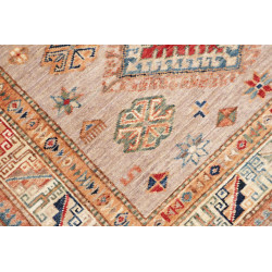 Hand Made Rug Kazak Fine Pakistan 101x148 Beige
