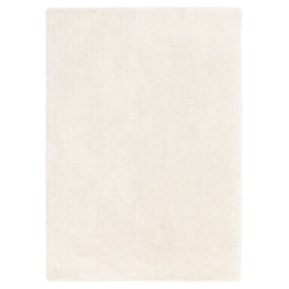 Rug Opulence plain cream white 160x230 cm