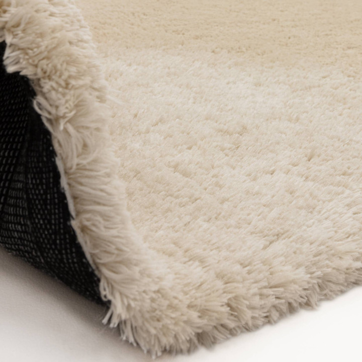 Tappeto Opulence tinta unita beige e avorio 160x