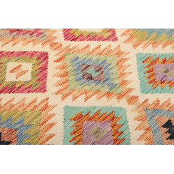 Kilim 101x202 Cm Kilim, Afghanistan, Lana Cardata A Mano