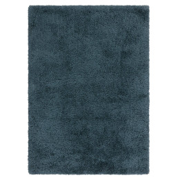 Tappeto Opulence tinta unita blu scuro 80x150 cm