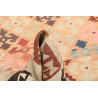 Kilim 200x297 Cm Kilim Afgano, Lana Cardata A Mano, Ordito