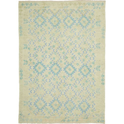 Hand Made Rug Kilim Afghanistan 173x250 Beige L