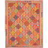 Hand Made Rug Kilim Afghanistan 190x235 Orange