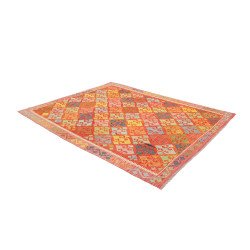 Hand Made Rug Kilim Afghanistan 190x235 Orange