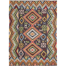 Hand Made Rug Kilim Afghanistan 175x240 Dark Gr