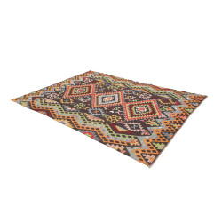 Hand Made Rug Kilim Afghanistan 175x240 Dark Gr