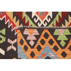 Hand Made Rug Kilim Afghanistan 175x240 Dark Gr