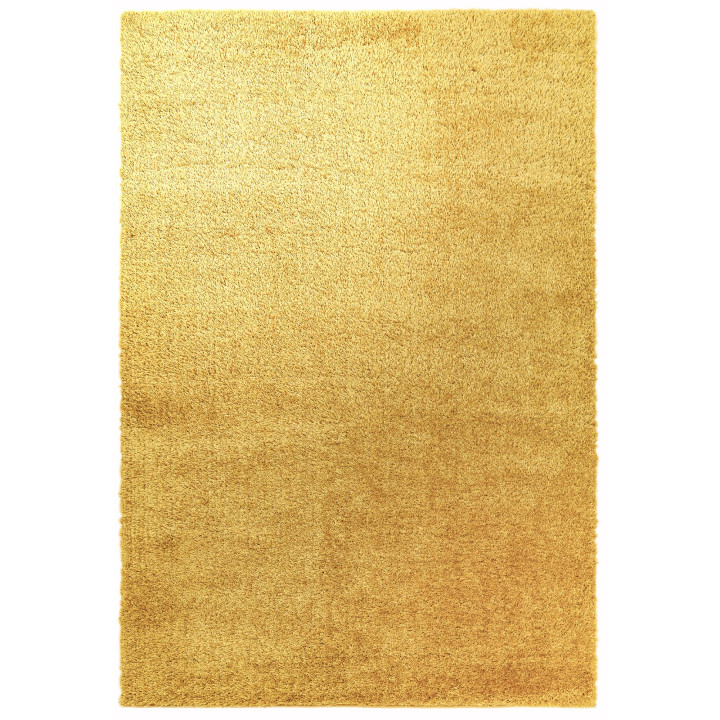 Rug Payton plain golden yellow ochre 120x170 cm