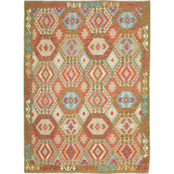 Hand Made Rug Kilim Afghanistan 180x246 Green T