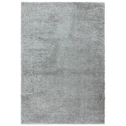 Rug Payton plain silver grey 200x290 cm