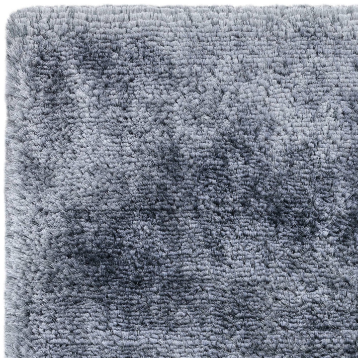 Tappeto Plush tinta unita blu e blu chiaro 160x2