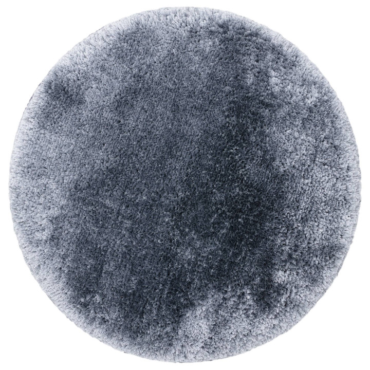Tappeto Plush tinta unita blu e blu chiaro 200x3