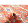 Tappeto Kilim Afghanistan 204x305 Rosso Terraco