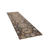 Tappeto Kilim Afghanistan 82x288 Grigio Antraci