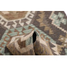 Tappeto Kilim Afghanistan 82x288 Grigio Antraci