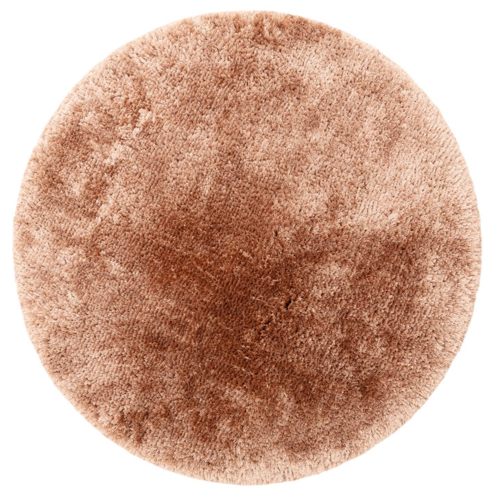 Rug Plush plain antique pink pink 160x230 cm