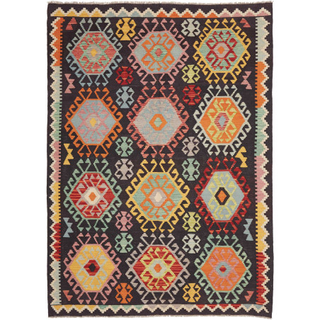 Hand Made Rug Kilim Afghanistan 178x244 Multico