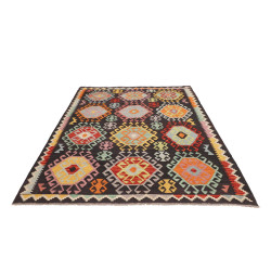 Hand Made Rug Kilim Afghanistan 178x244 Multico