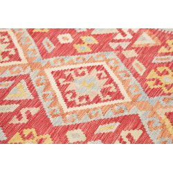 Hand Made Rug Kilim Afghanistan 172x234 Red Bei