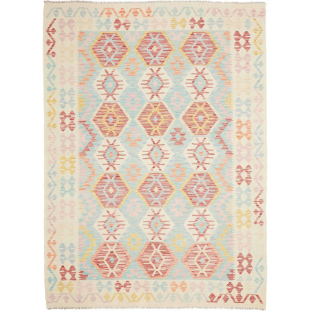 Hand Made Rug Kilim Afghanistan 180x243 Pastel