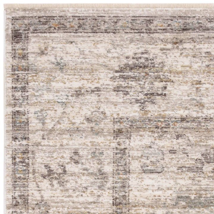 Tappeto Jasper floreale beige e grigio 200x300 c