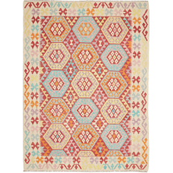 Hand Made Rug Kilim Afghanistan 175x233 Coral R
