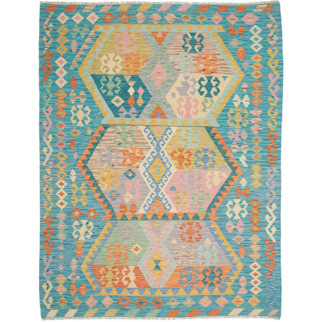Hand Made Rug Kilim Afghanistan 177x228 Turquoi