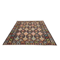Tappeto Originale Kilim Afghanistan 177x252 Ner
