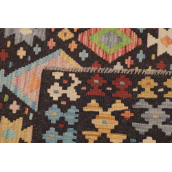 Tappeto Originale Kilim Afghanistan 177x252 Ner